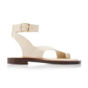 A.Emery White Maeve Leather Sandals